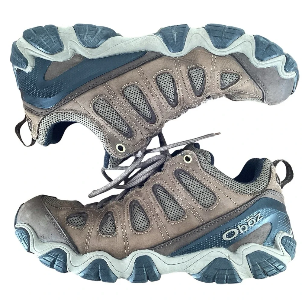 Oboz Sawtooth II Low Men's Hiking‎ Shoe- Pewter size 12